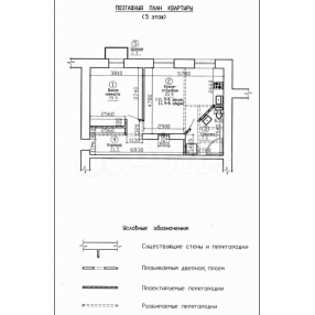 2-к. квартира, 59,7 м², 5/5 эт.